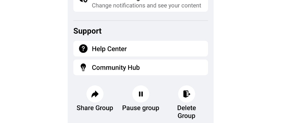 Delete FB - Step 3