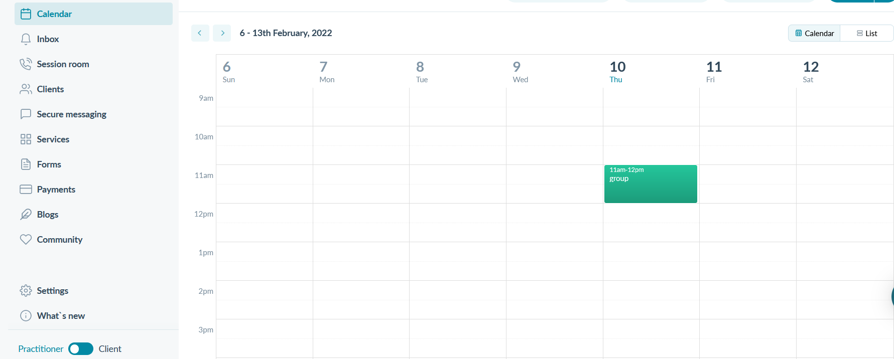 profi calendar