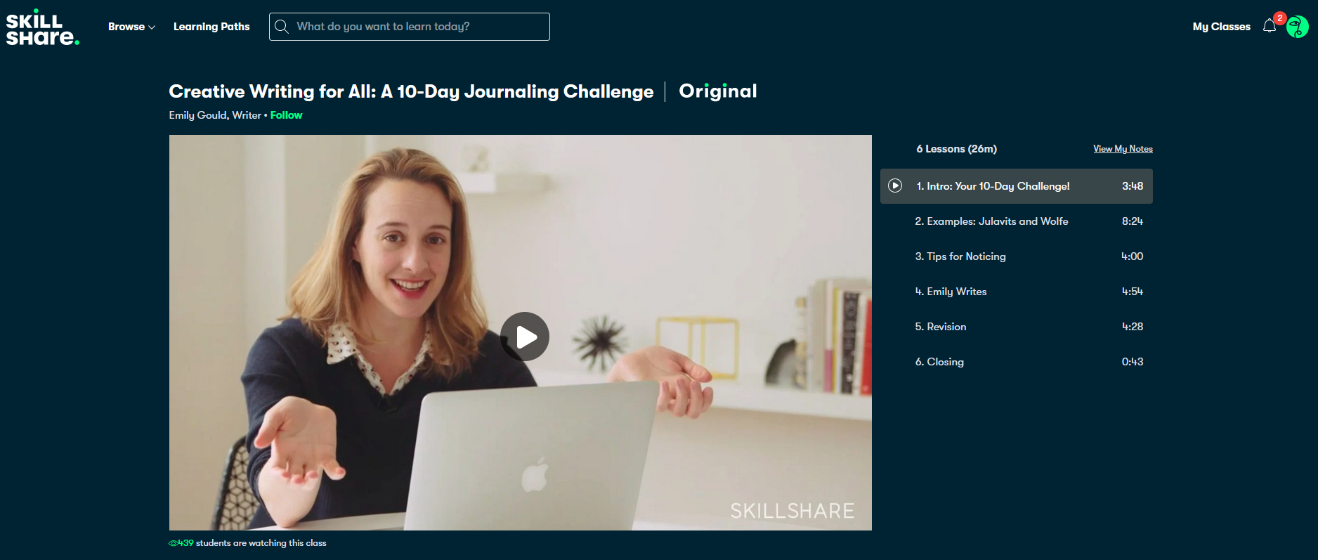 Skillshare Snip 2- course