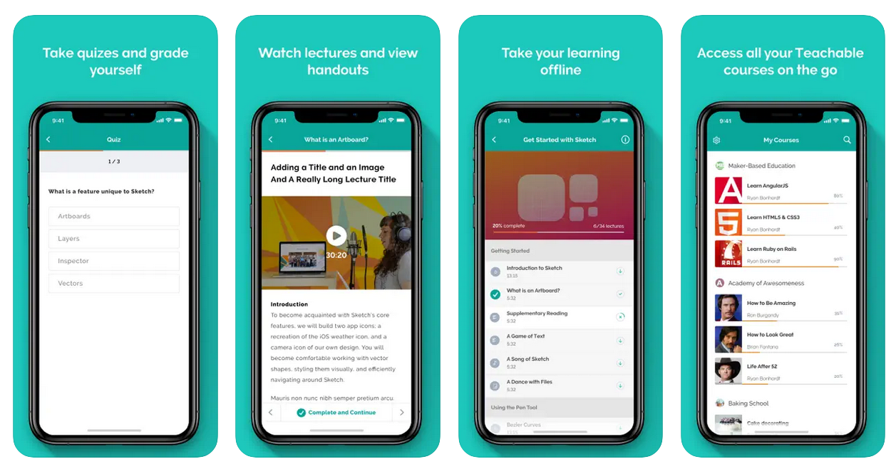 teachable ios app